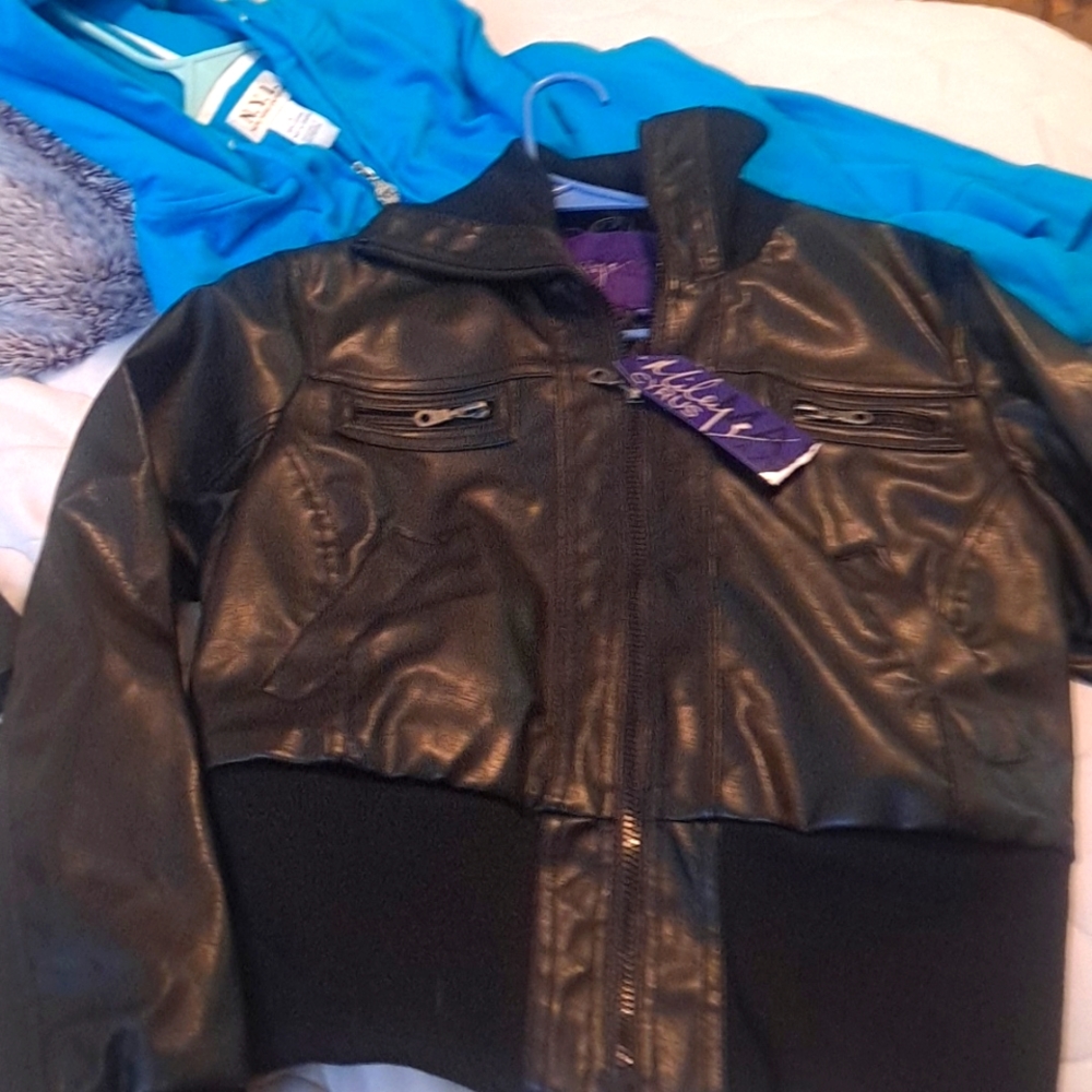 Miley Cyrus bomber jacket